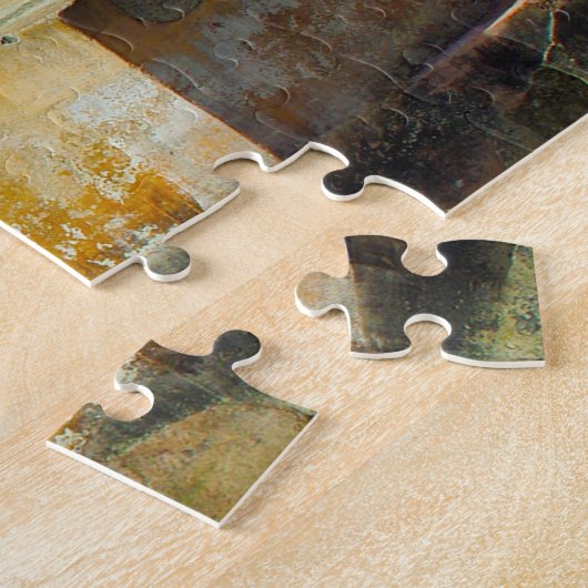 Antigua Kloster Merced Kloster. Puzzle (Seite)