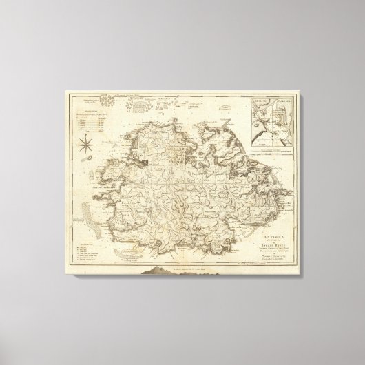 Antigua Leinwanddruck (Vorderseite)