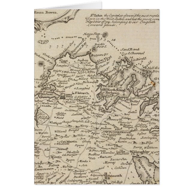 Antigua oder Antego (Vorne)