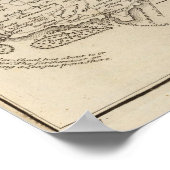 Antigua oder Antego Poster (Ecke)