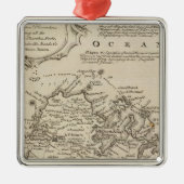 Antigua oder Antego Silbernes Ornament (Vorne)