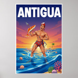 Antigua Plakat