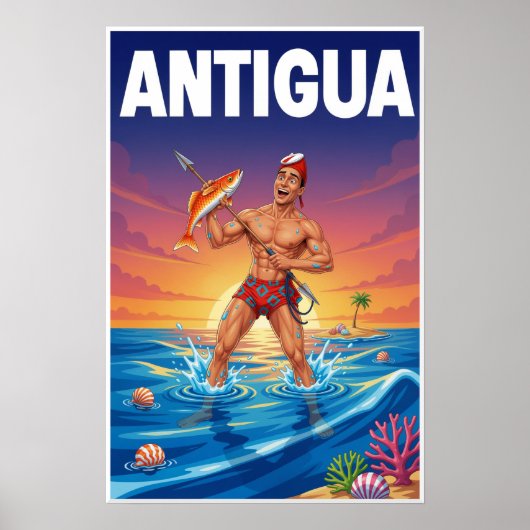 Antigua Plakat (Vorne)