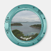 Antigua Porthole Magnet (Vorne)