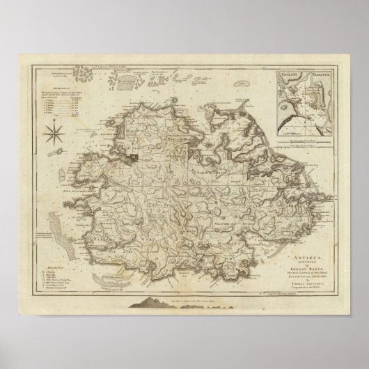 Antigua Poster (Vorne)