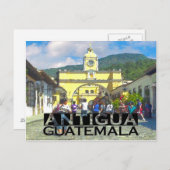 Antigua Postkarte (Vorne/Hinten)