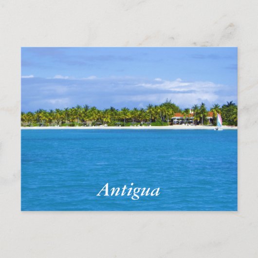 Antigua Resort Postkarte (Vorderseite)