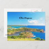 Antigua Sailboat Rennen Postkarte (Vorne/Hinten)