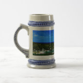 Antigua-Segelbootrennen Bierglas (Links)