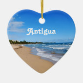 Antigua-Strand Keramik Ornament (Vorne)