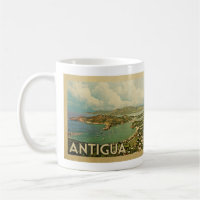 Antigua Tasse Vintage Travel