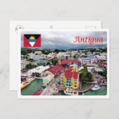 Antigua und Barbuda - Antigua - Postkarte (Vorne/Hinten)