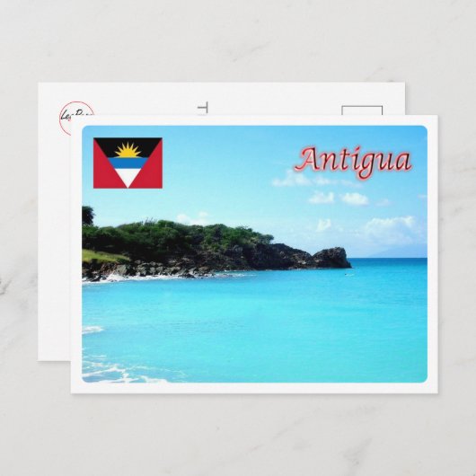 Antigua und Barbuda - Antigua - Postkarte (Vorne/Hinten)