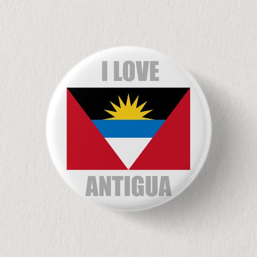 Antigua und Barbuda Button (Vorderseite)