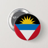 Antigua und Barbuda Button (Vorne & Hinten)