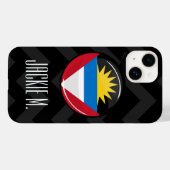 Antigua und Barbuda Case-Mate iPhone Hülle (Rückseite (Horizontal))