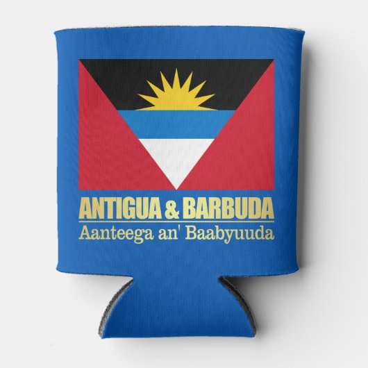 Antigua und Barbuda Dosenkühler (Vorderseite)