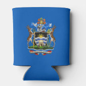 Antigua und Barbuda Dosenkühler (Rückseite)