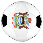 Antigua- und Barbuda-Emblem Fußball (Gedreht)