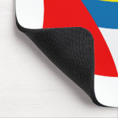 Antigua und Barbuda Flag Mousepad (Ecke)