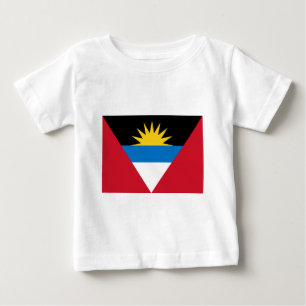 Antigua und Barbuda-Flagge Baby T-shirt