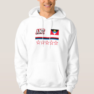 Antigua und Barbuda-Flagge Hoodie