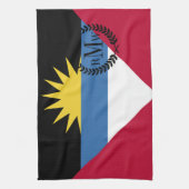 Antigua und Barbuda-Flagge Küchentuch (Vertikal)