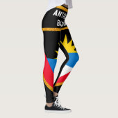 Antigua und Barbuda-Flagge Leggings (Rechts)
