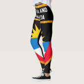Antigua und Barbuda-Flagge Leggings (Links)
