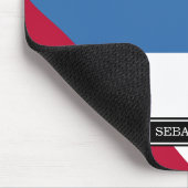 Antigua und Barbuda-Flagge Mousepad (Ecke)