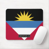 Antigua und Barbuda-Flagge Mousepad (Mit Mouse)