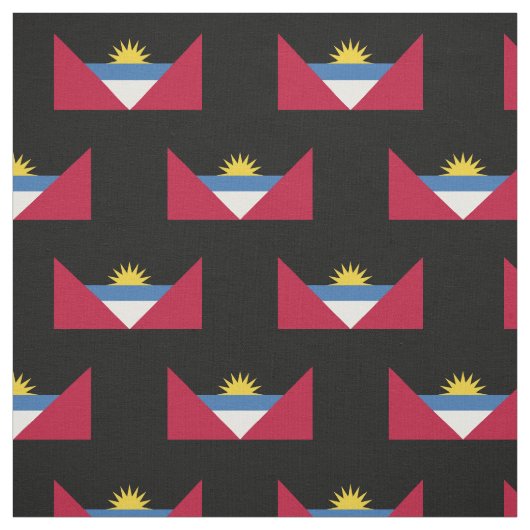 Antigua und Barbuda-Flagge Stoff (Muster)