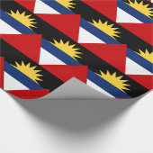 Antigua und Barbuda Geschenkpapier (Ecke)