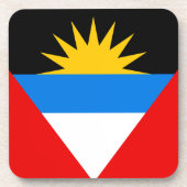 Antigua und Barbuda Getränkeuntersetzer (Vorderseite)