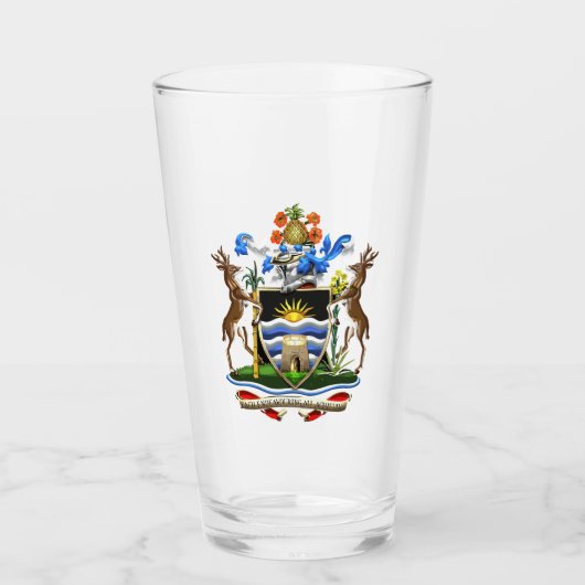 Antigua und Barbuda Glas (Vorderseite)