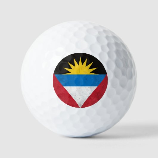 Antigua und Barbuda Golfball (Vorderseite)