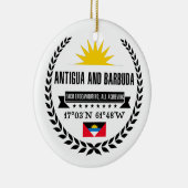 Antigua und Barbuda Keramik Ornament (Rechts)