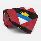 Antigua und Barbuda Krawatte (Gerollt)