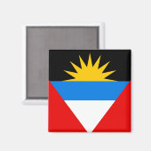 Antigua und Barbuda Magnet (Vorderseite/Rückseite)