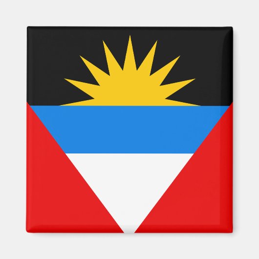 Antigua und Barbuda Magnet (Vorne)