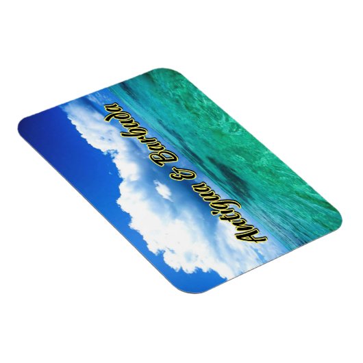 Antigua und Barbuda Magnet (Rechte Seite)
