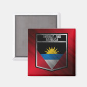 Antigua und Barbuda Magnet (Vorderseite/Rückseite)