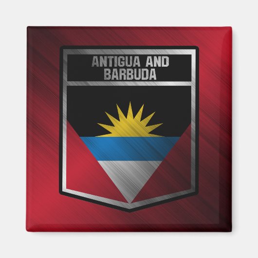 Antigua und Barbuda Magnet (Vorne)