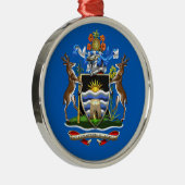 Antigua und Barbuda Ornament Aus Metall (Rechts)