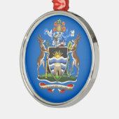 Antigua und Barbuda Ornament Aus Metall (Links)