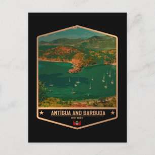 Antigua und Barbuda Postkarte