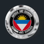 Antigua und Barbuda RundEmblem Button<br><div class="desc">Antigua und Barbuda RundEmblem</div>