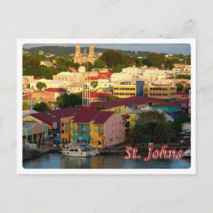 Antigua und Barbuda - Saint Johns - Postkarte