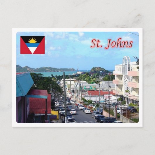Antigua und Barbuda - Saint Johns - Postkarte (Vorderseite)