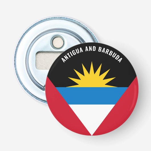 Antigua und Barbuda! Splendid Patriotic Flaschenöffner (Vorderseite)